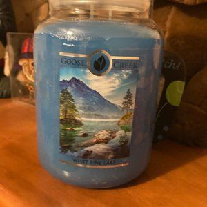 Goose Creek Candle, White Pine Lake Large Jar